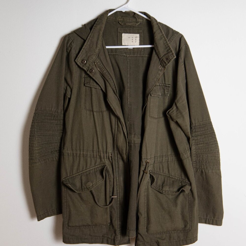 A New Day Utility Jacket - Army Green - Size L